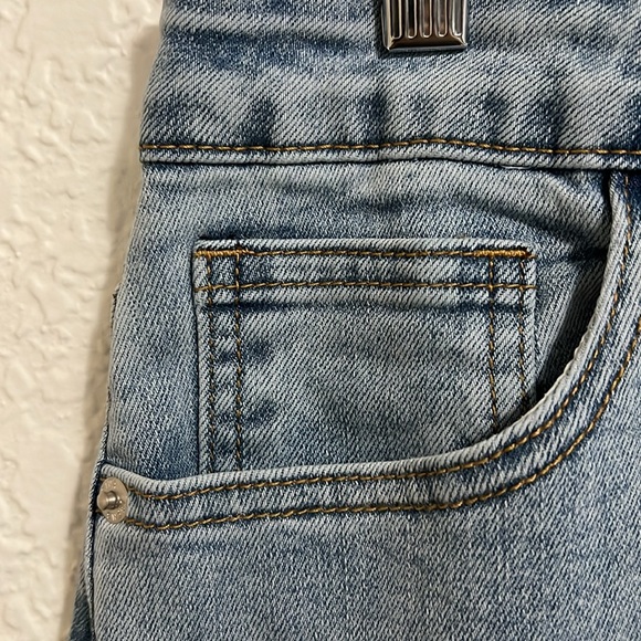 Denim Midi Skirt. Size 29 - Picture 3 of 14